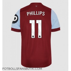 West Ham United Kalvin Phillips #11 Replika Hemmatröja 2023-24 Kortärmad